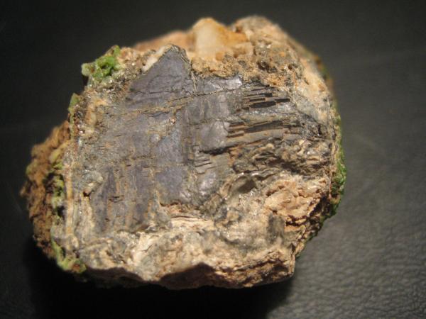 Piromorfita en galena
(Autor: sergio145)