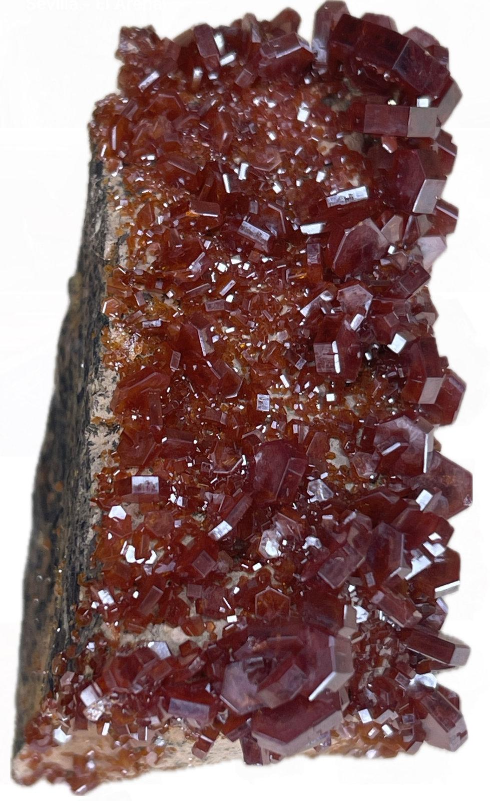 Vanadinita
5,5x3,5cm
(Autor: castrominerals)