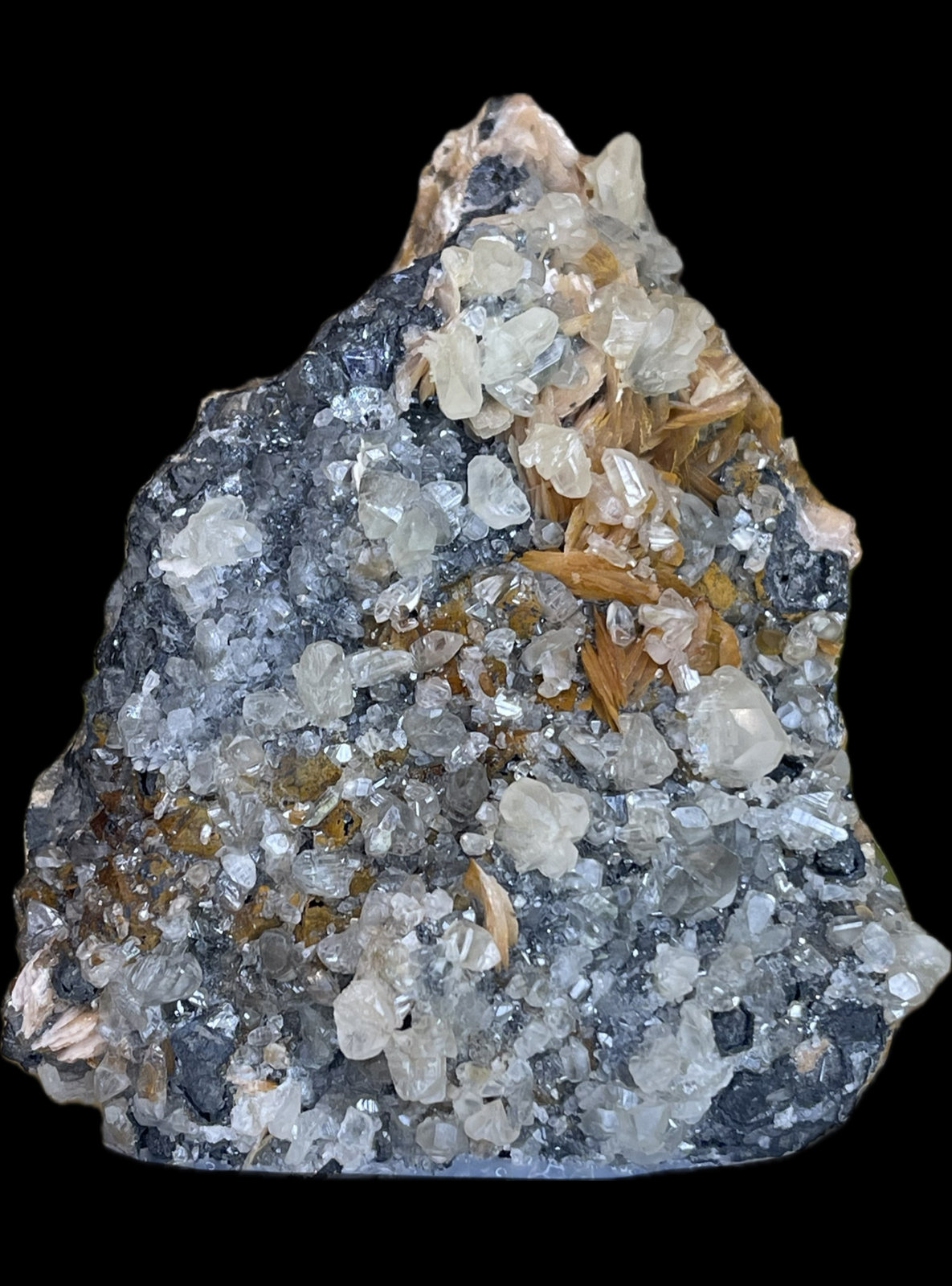 Cerusita, Barita y Galena
10x7,5cm
(Autor: castrominerals)