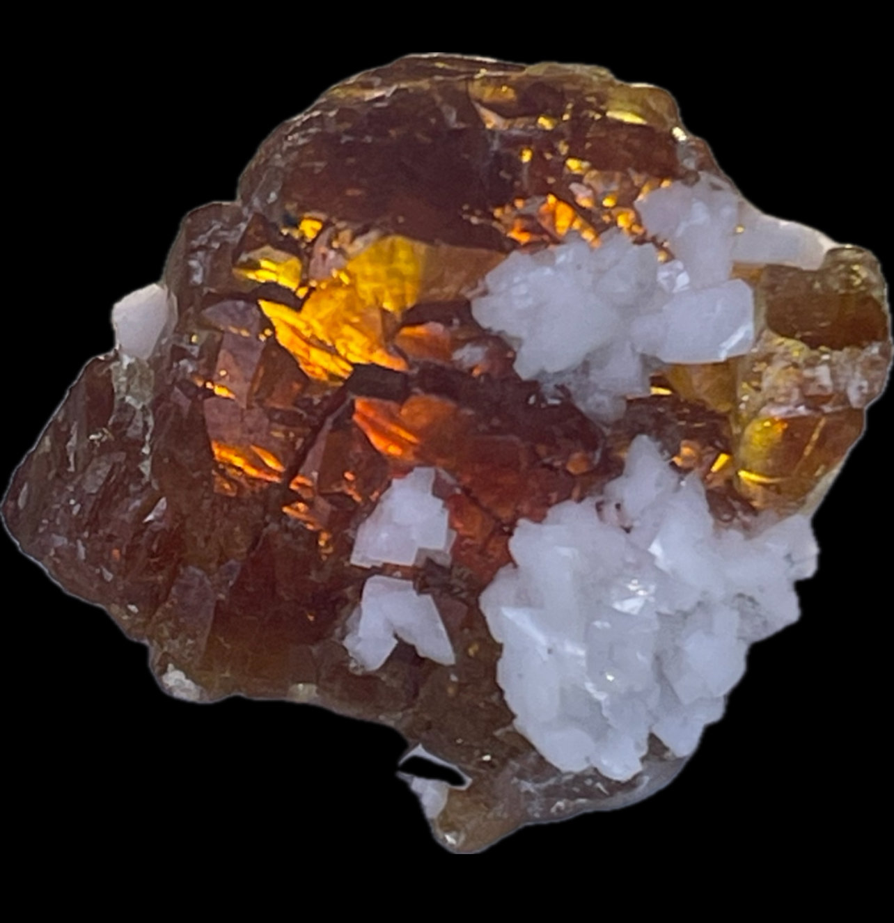 Esfalerita y Dolomita
2,3x2cm
(Autor: castrominerals)