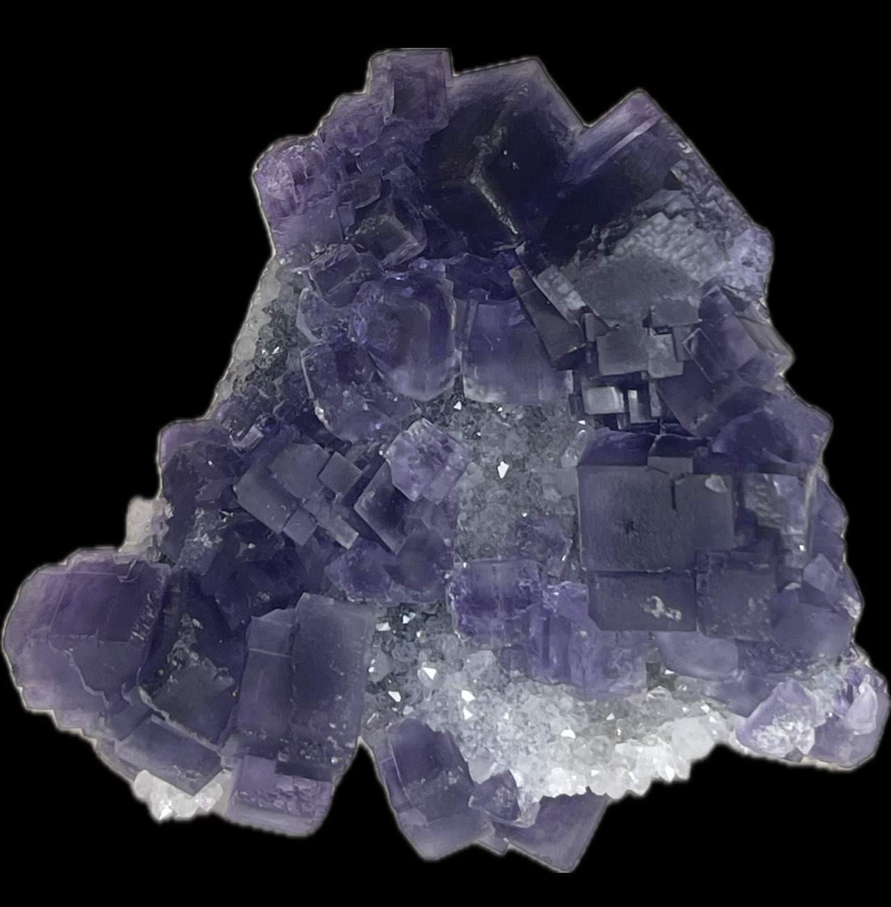 Fluorita y Cuarzo
6x5,5cm
(Autor: castrominerals)