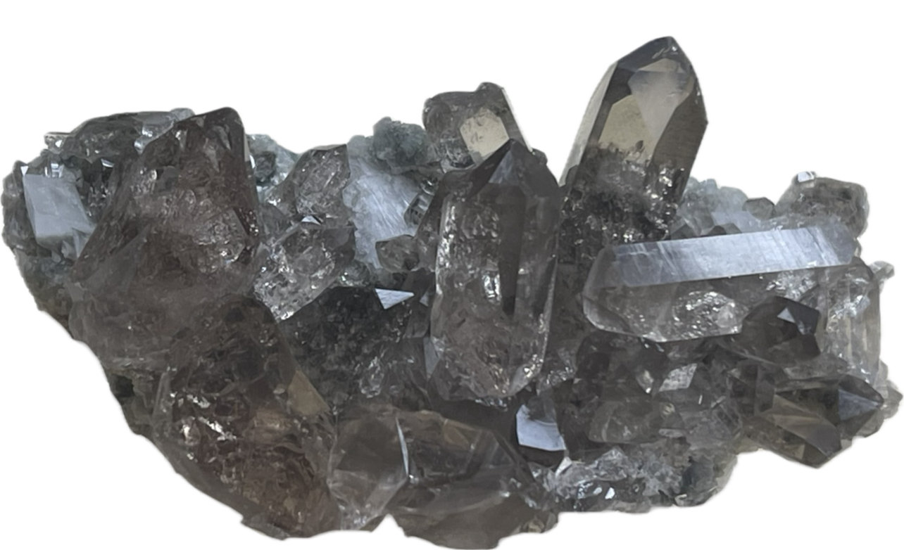 Cuarzo (variedad ahumado)
6x3cm
(Autor: castrominerals)