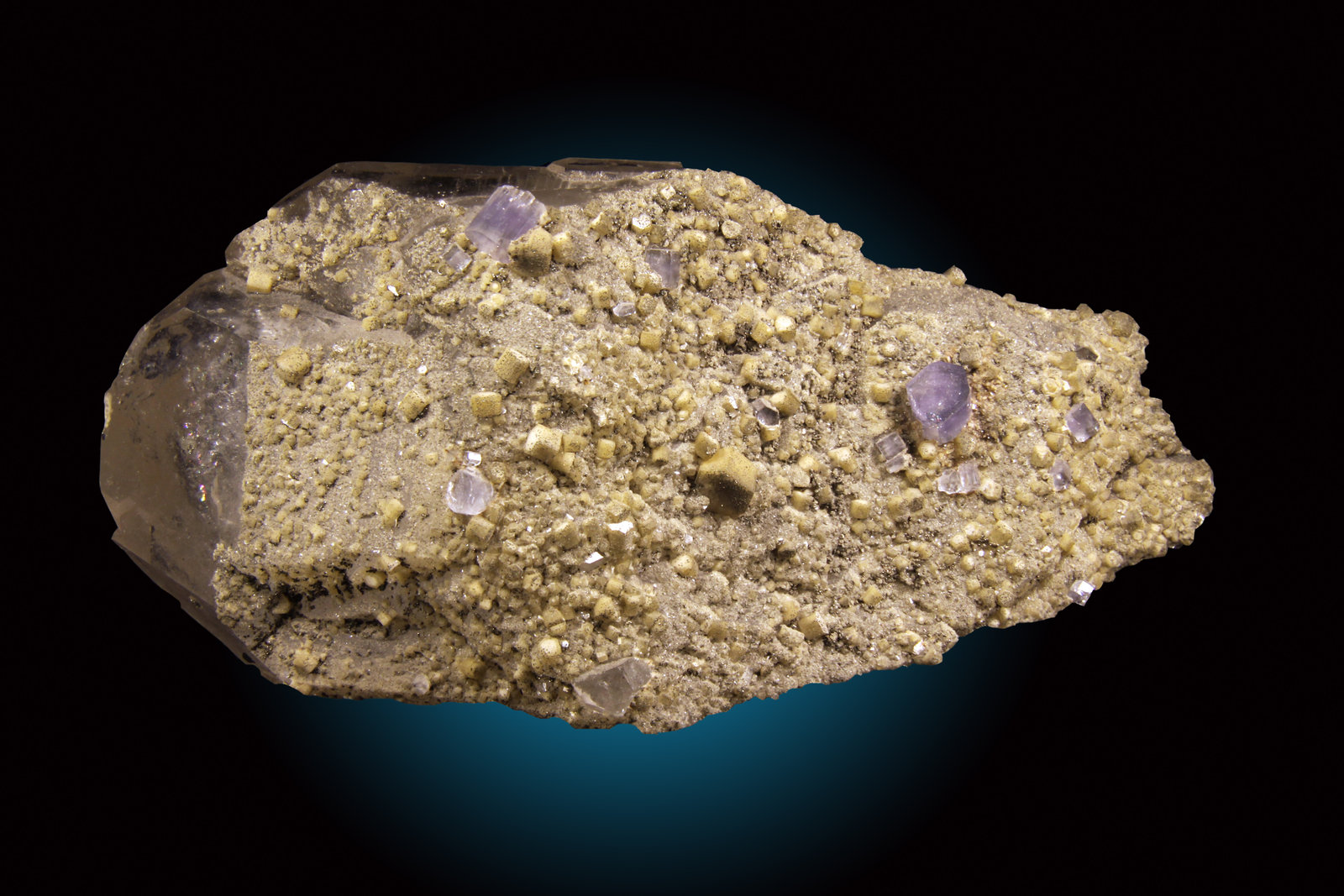 Cuarzo, fluorapat<br />Minas da Panasque