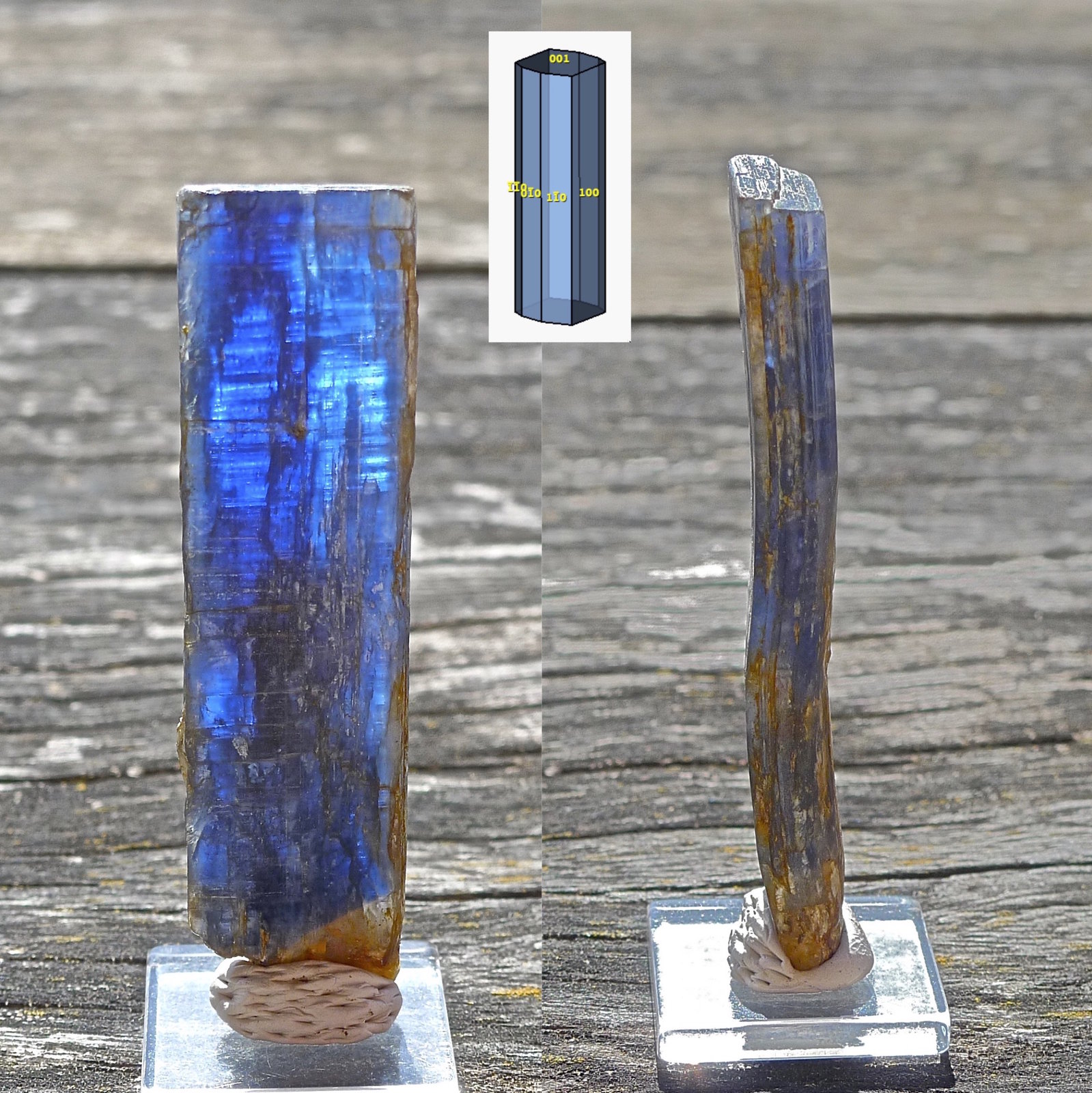 Cianita
7,1 x 1,8 x 0,7 cm
(Autor: Josele)