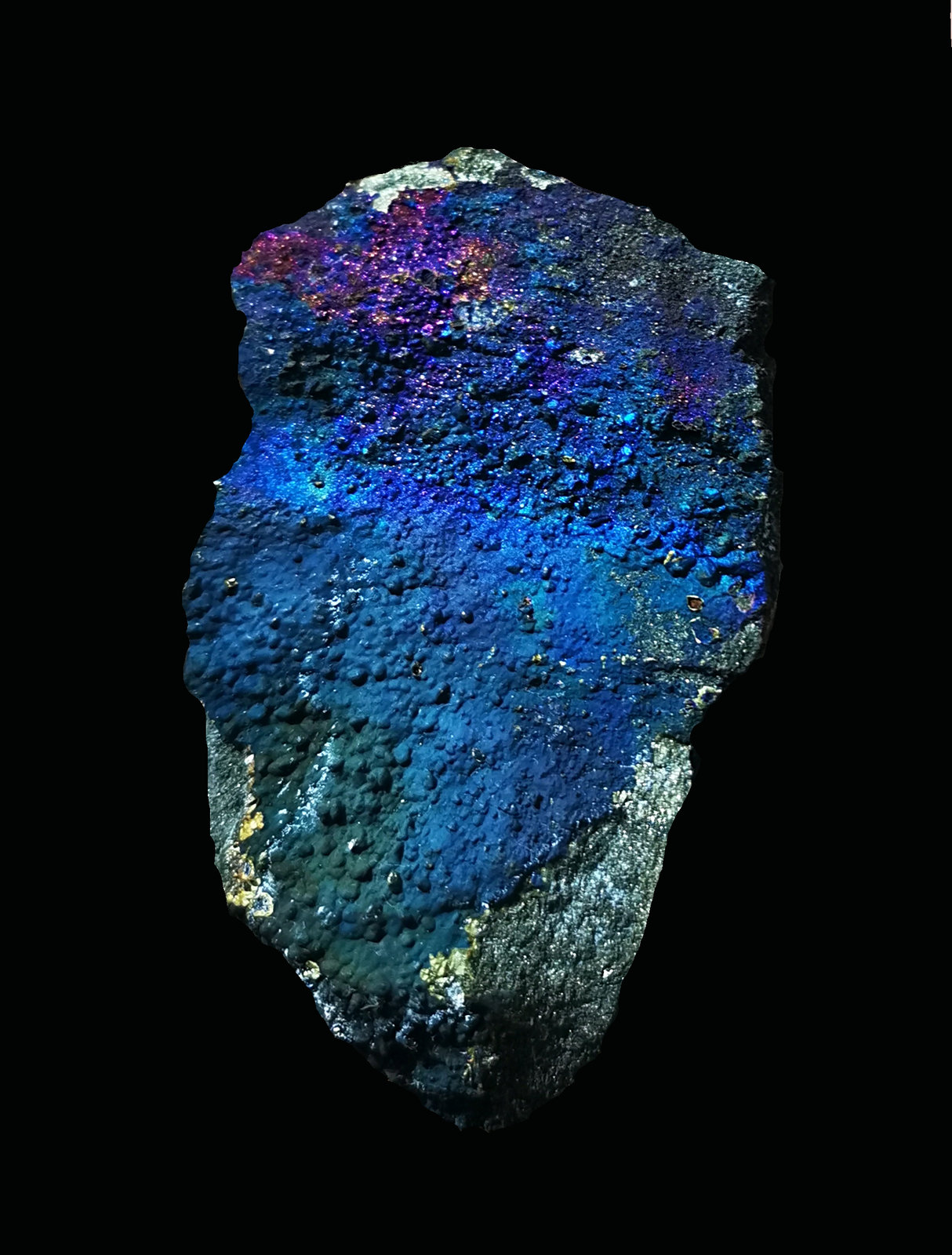 Calcopirita
70x45x17 mm
(Autor: Antonio Carmona)
