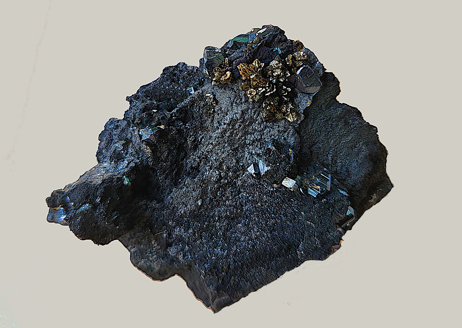 Calcosina y calcopirita
5x4x2 cm
(Autor: Antonio Carmona)