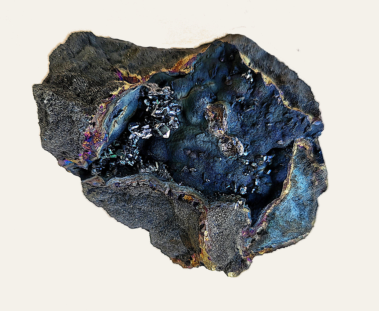 Calcosina y bornita
7x5x3,5 cm
(Autor: Antonio Carmona)