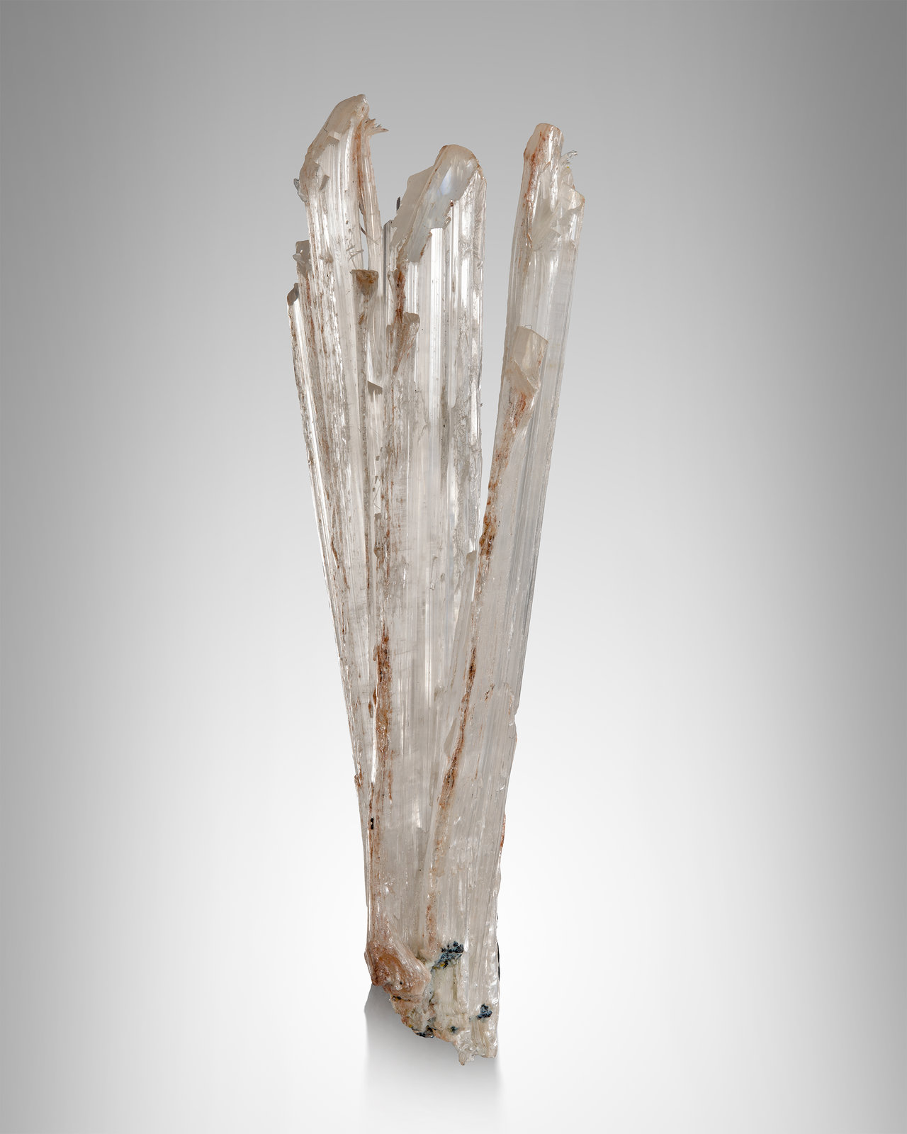 Leiteita
2 x 1.5 x 5.5 cm / cristal principal: 5.4 cm
(Autor: Museo MIM)