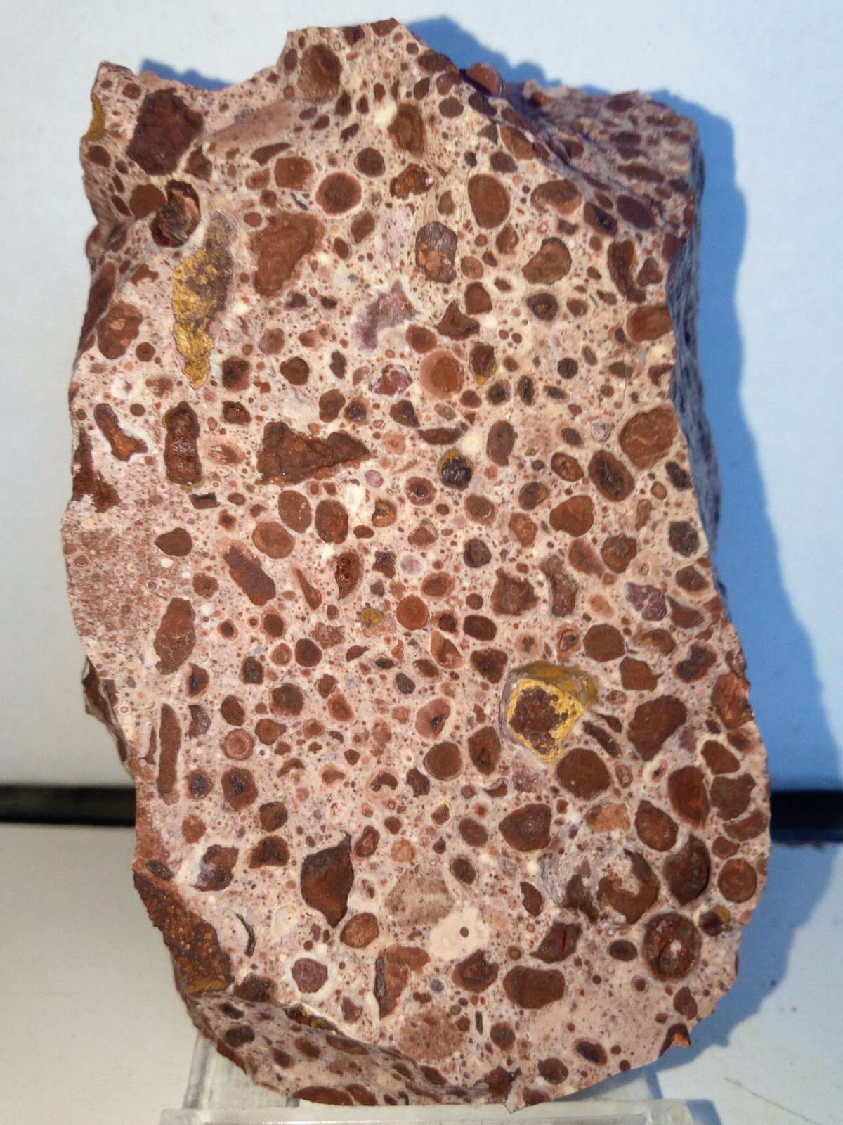 bauxita (hidróxidos/óxidos de aluminio)
9x6 cm.
(Autor: Adri Rodríguez)