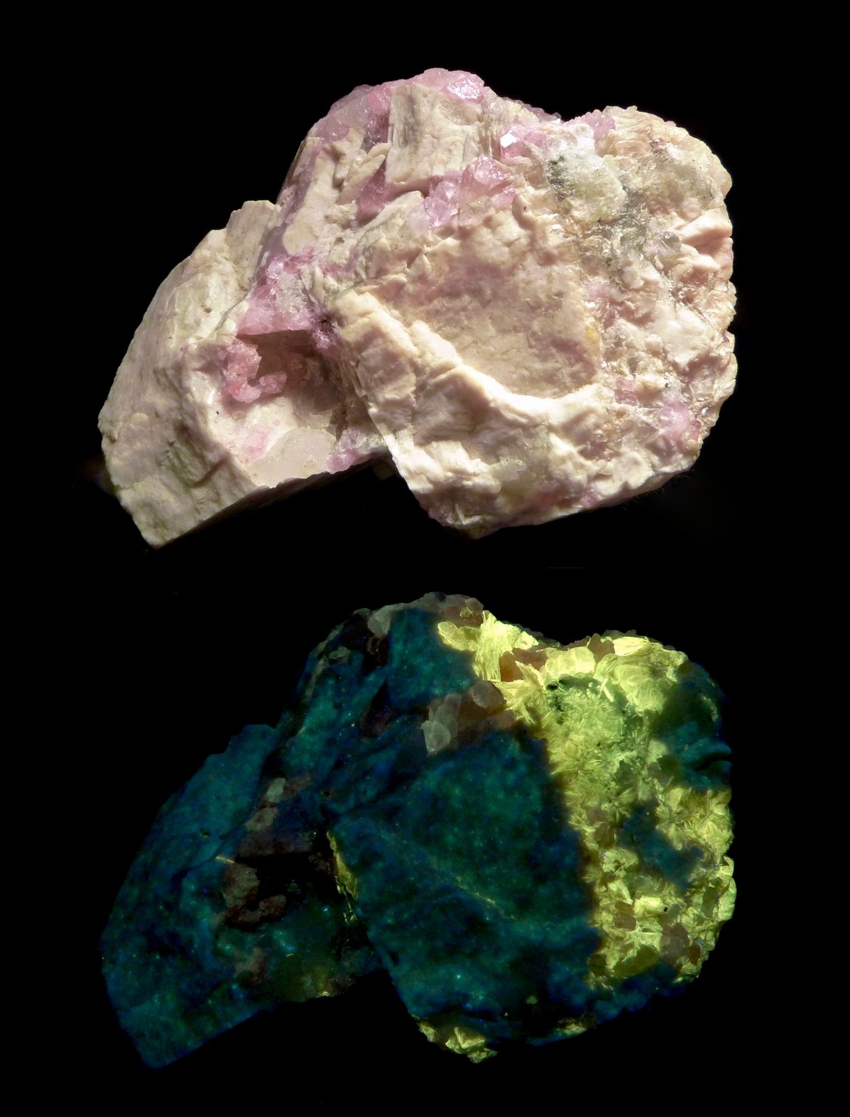 Microclina + Lepidolita + Turmalina
6 x 4,5 x 3 cm
(Autor: Josele)