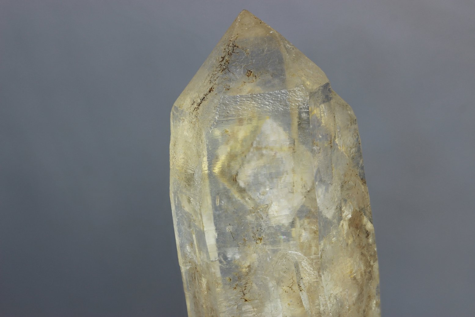 Magnesita, Cuarzo
20x70mm
(Autor: Ramon A  Lopez Garcia)