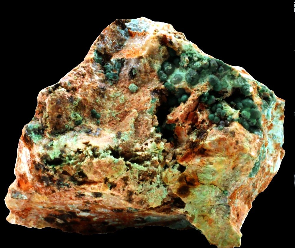 Malaquita, Conicalcita
27 x 25 x 20 mm
(Autor: José Luis Zamora)