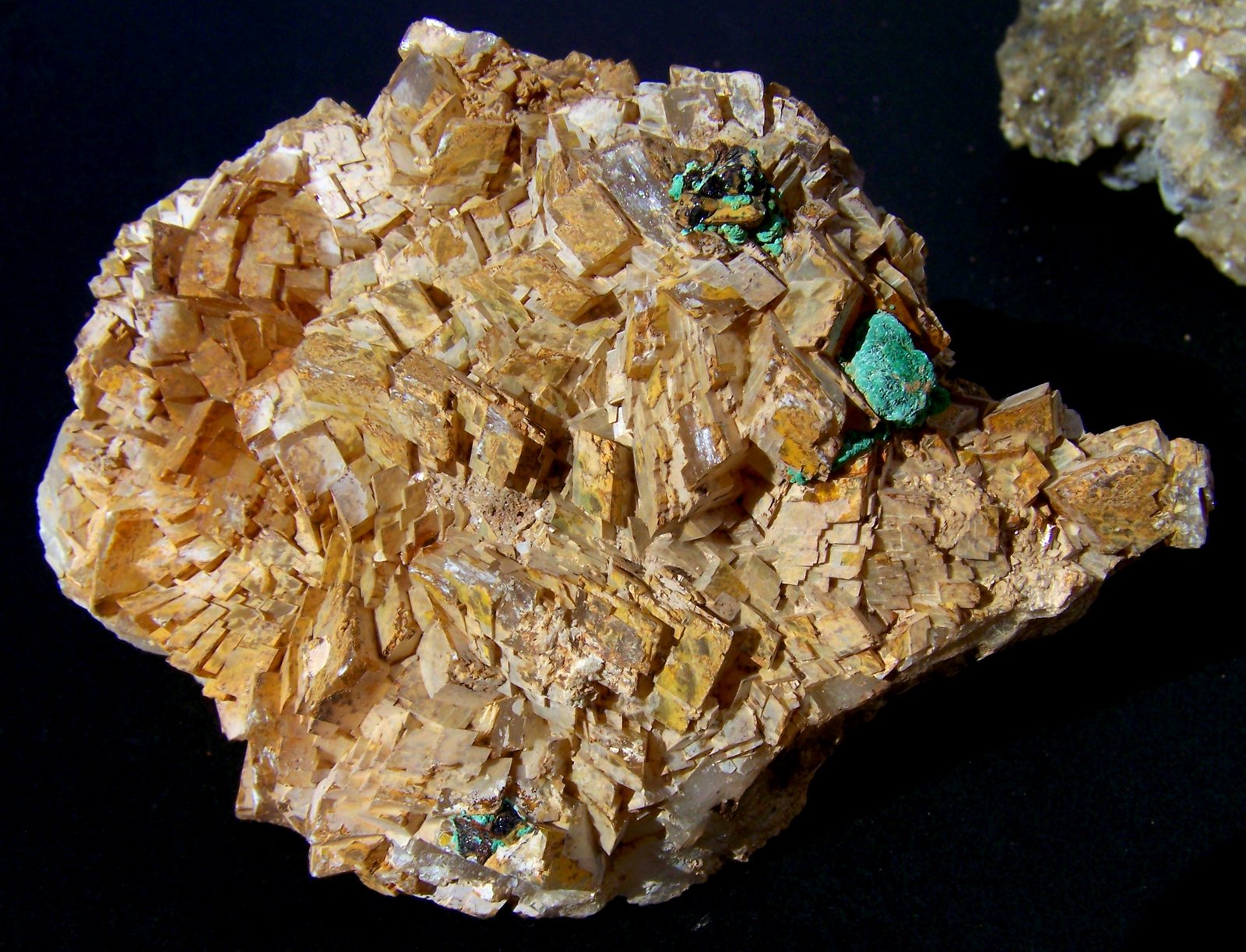 Malaquita, Dolomita
14cm por 12cm
(Autor: canada)