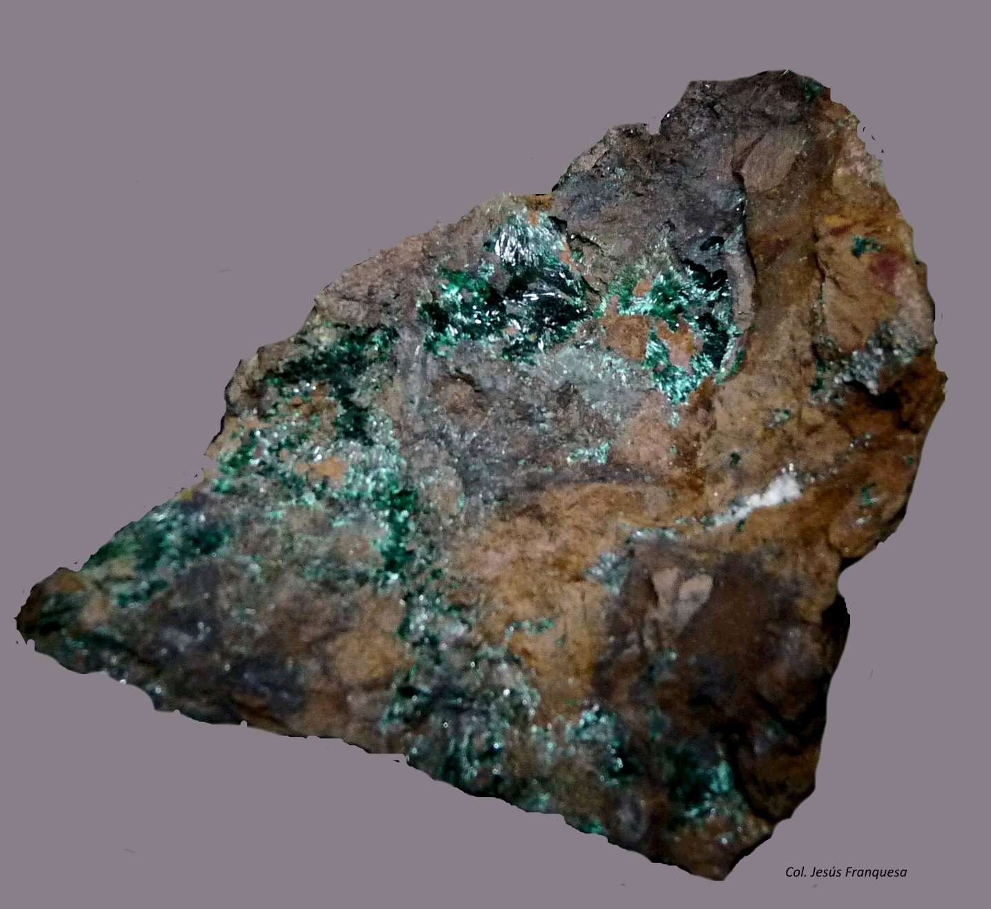 Malaquita.
65x45 mm.
(Autor: Jesus Franquesa Baucells)