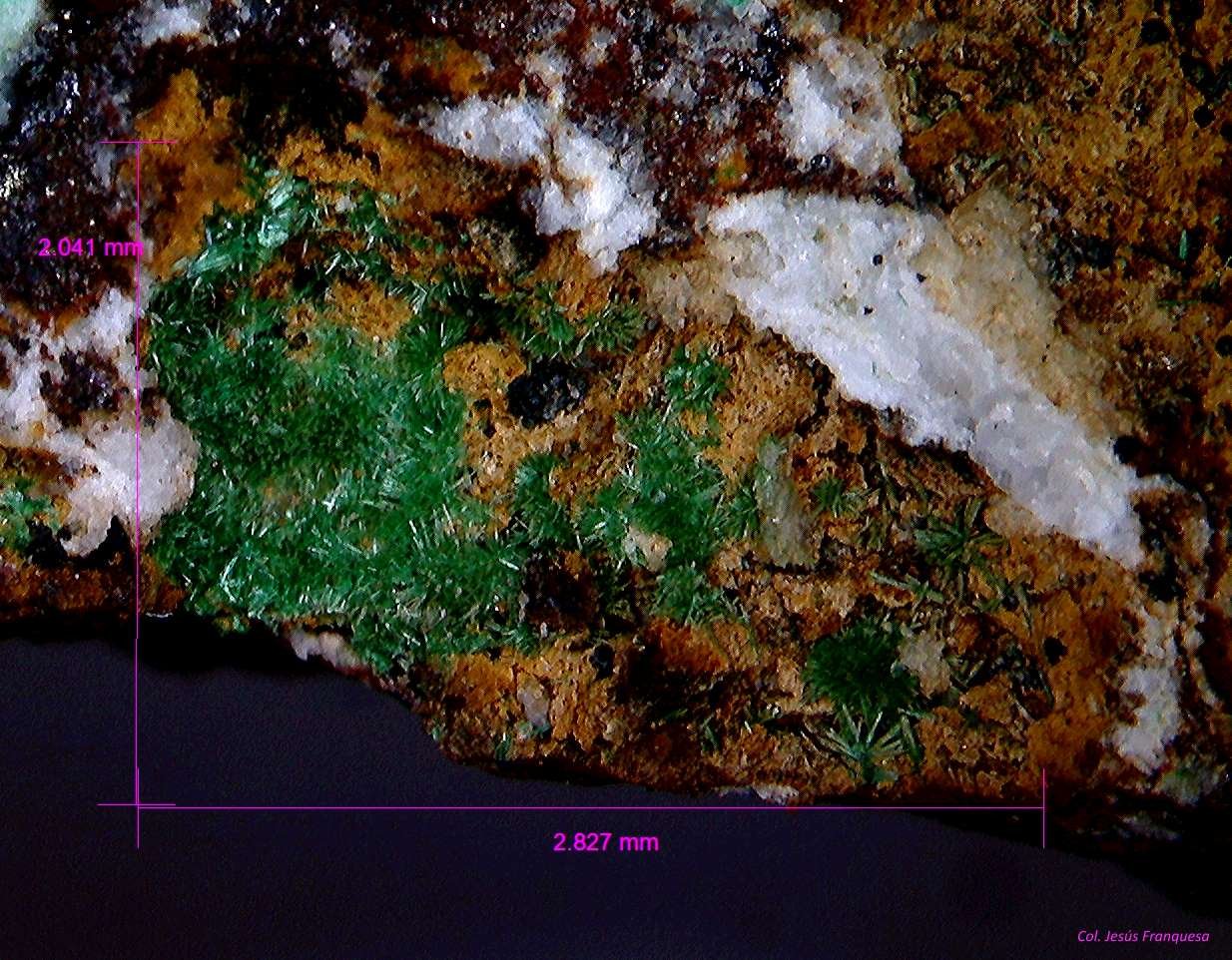 Malaquita.
2´827 x 2´041 mm.
(Autor: Jesus Franquesa Baucells)