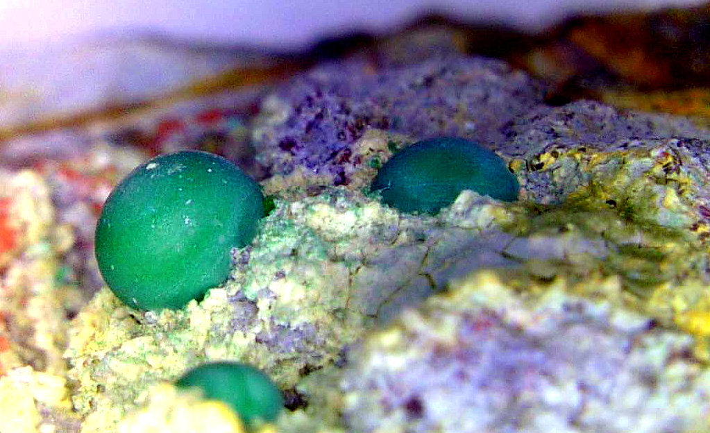 Malaquita
Esfera mayor 3 mm.
(Autor: Antonio P. López)