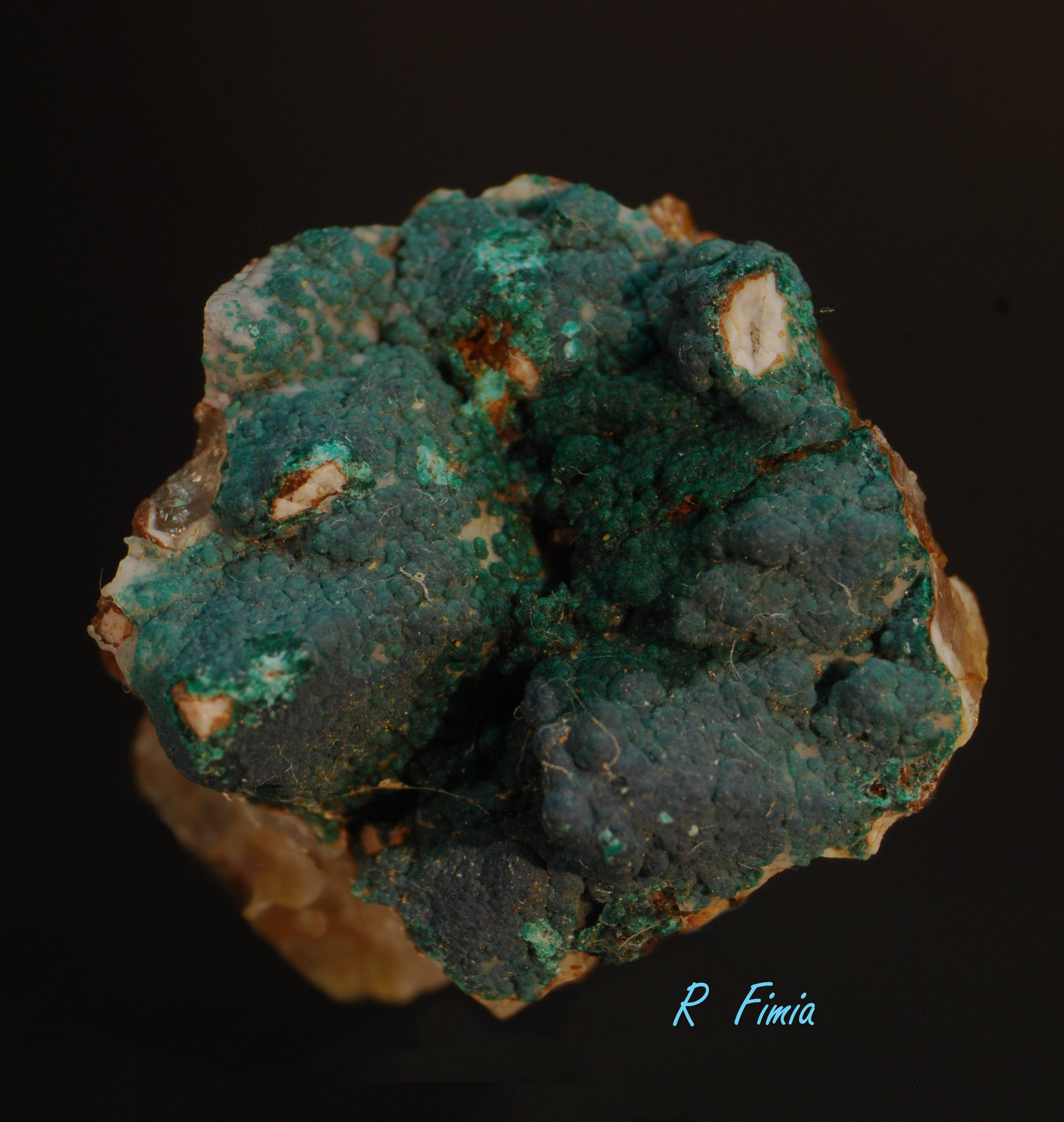Malaquita
3 x 3 cm
(Autor: Ricardo Fimia)