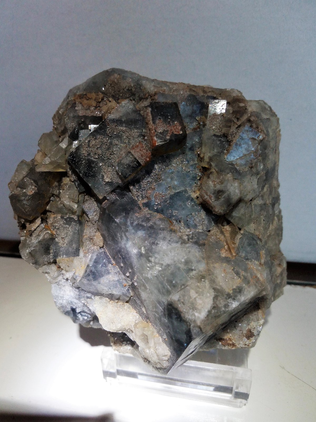 Fluorita, Cuarzo
8x7,5 cm.
(Autor: Adri Rodríguez)