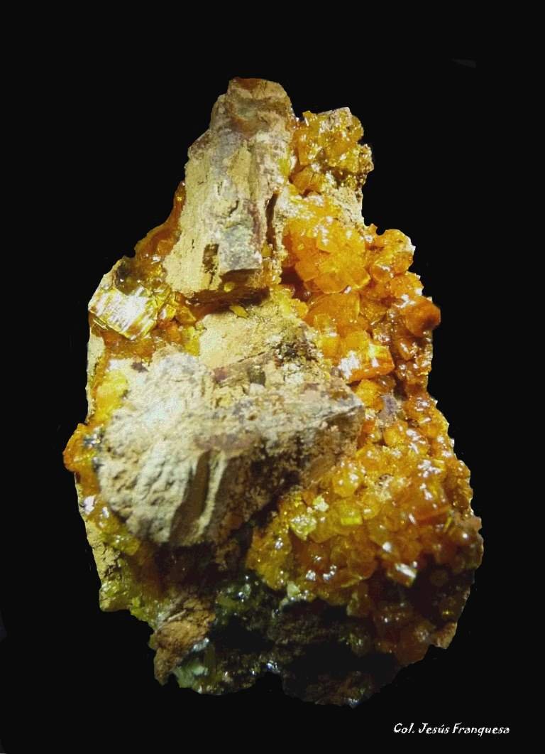 Mimetita.
65x45 mm.
(Autor: Jesus Franquesa Baucells)