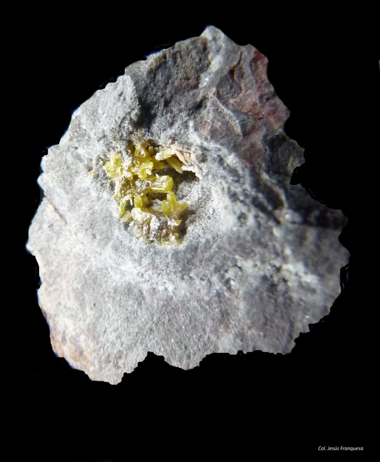 Mimetita.
22x20 mm.
(Autor: Jesus Franquesa Baucells)