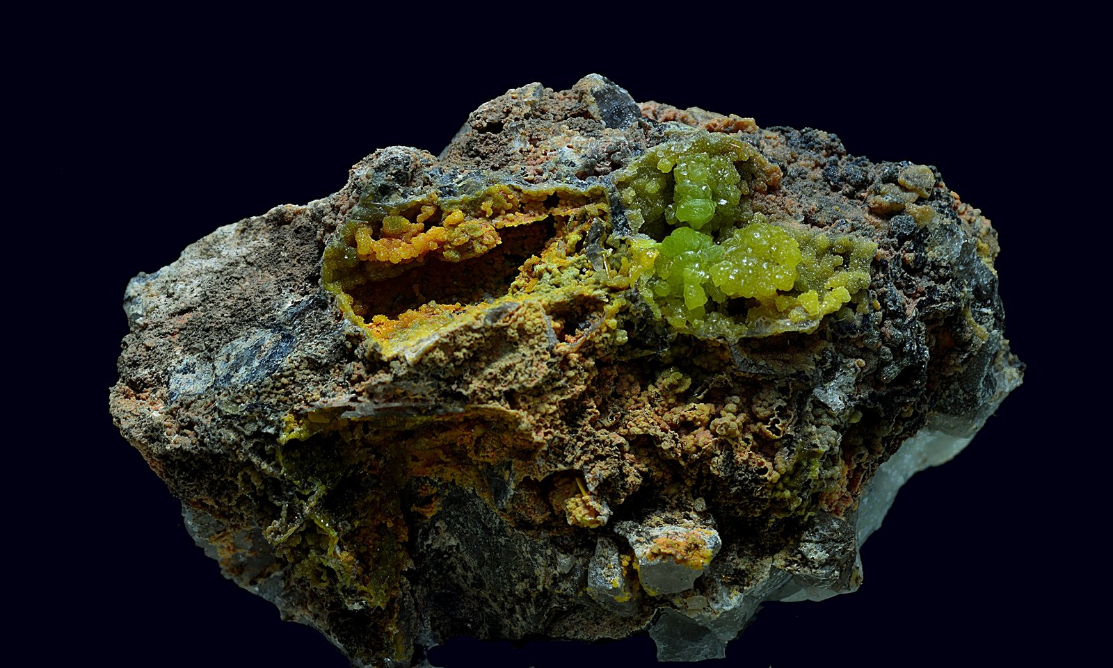 Mimetita-piromorfita
5 x 3 cm
(Autor: Antonio Carmona)