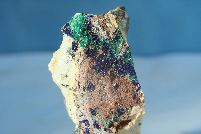 Azurita y malaquita
7 x 5 cm.
(Autor: minero1968)