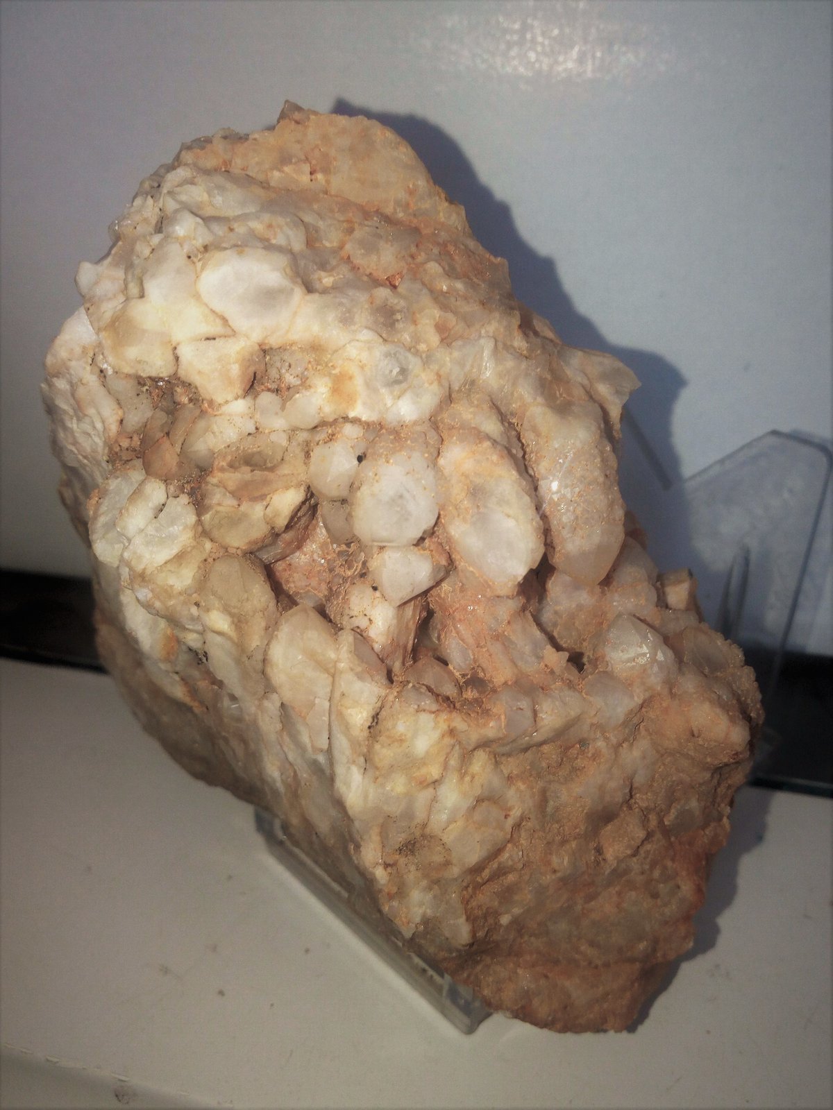 Cuarzo (variedad lechoso)
10x7 cm.
(Autor: Adri Rodríguez)