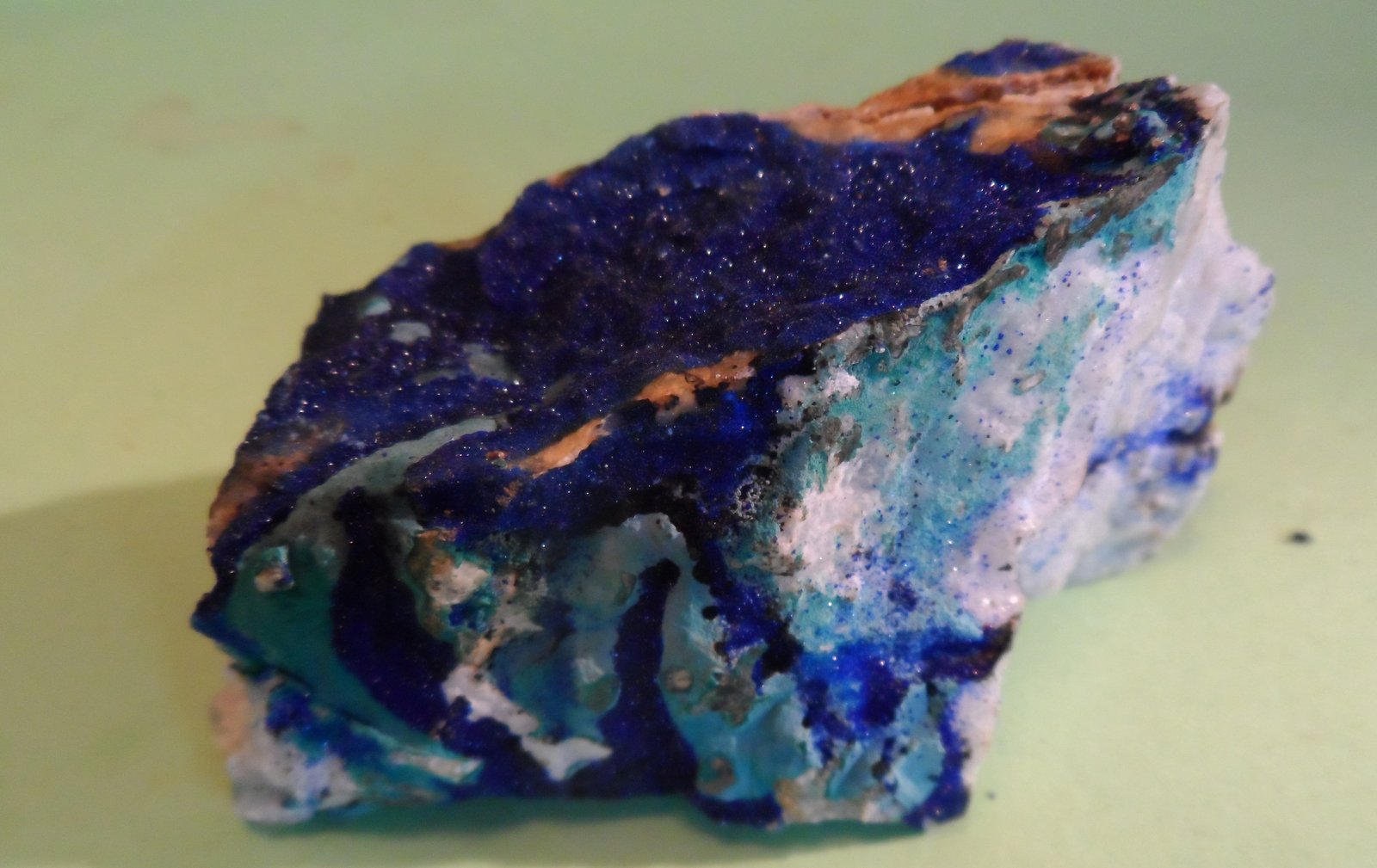 Azurita y malaquita
5 x 8 cm
(Autor: juan martin)