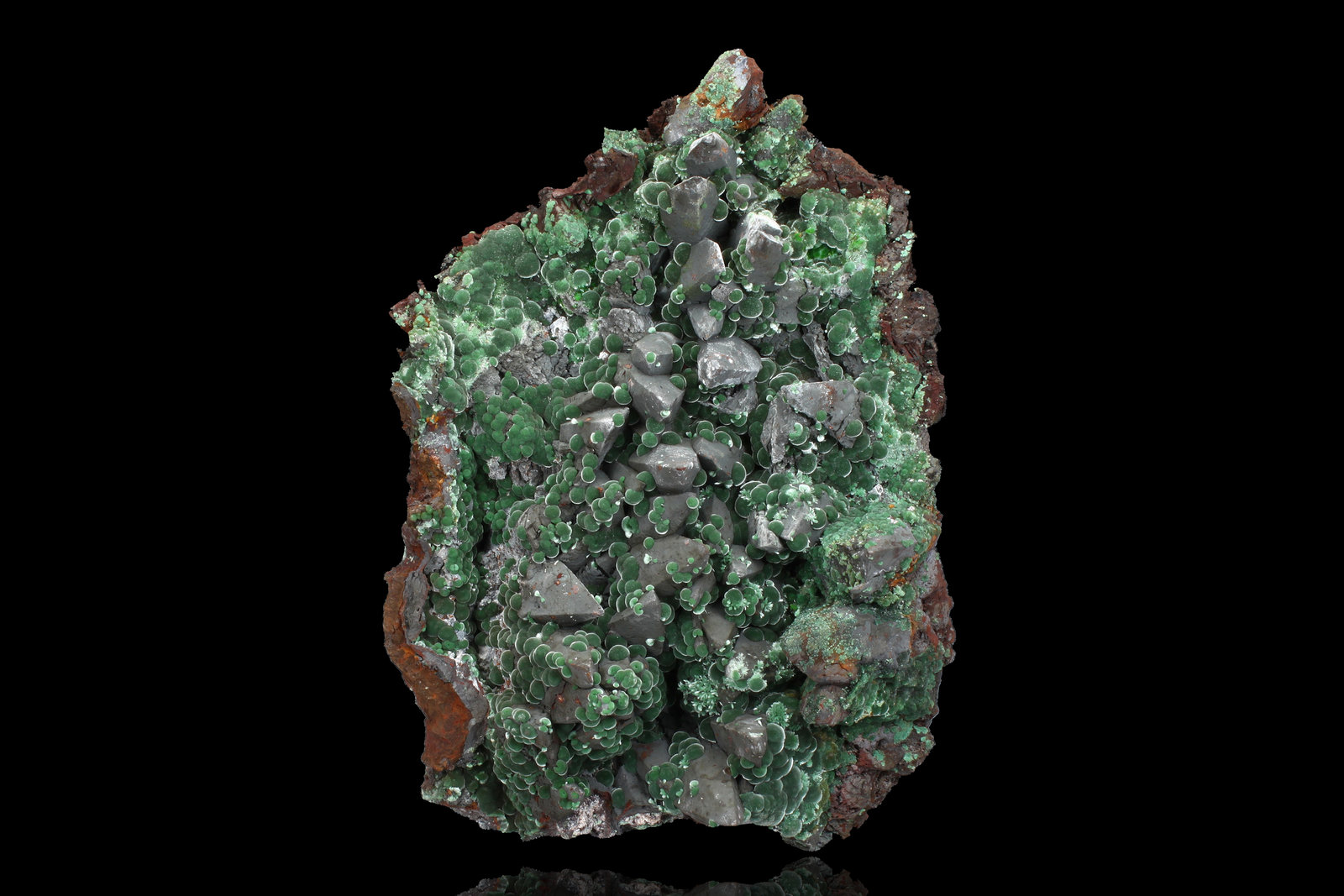 Olivenita con Goethita pseudo Calcita
9.5 x 12.5 x 5 cm
(Autor: Museo MIM)