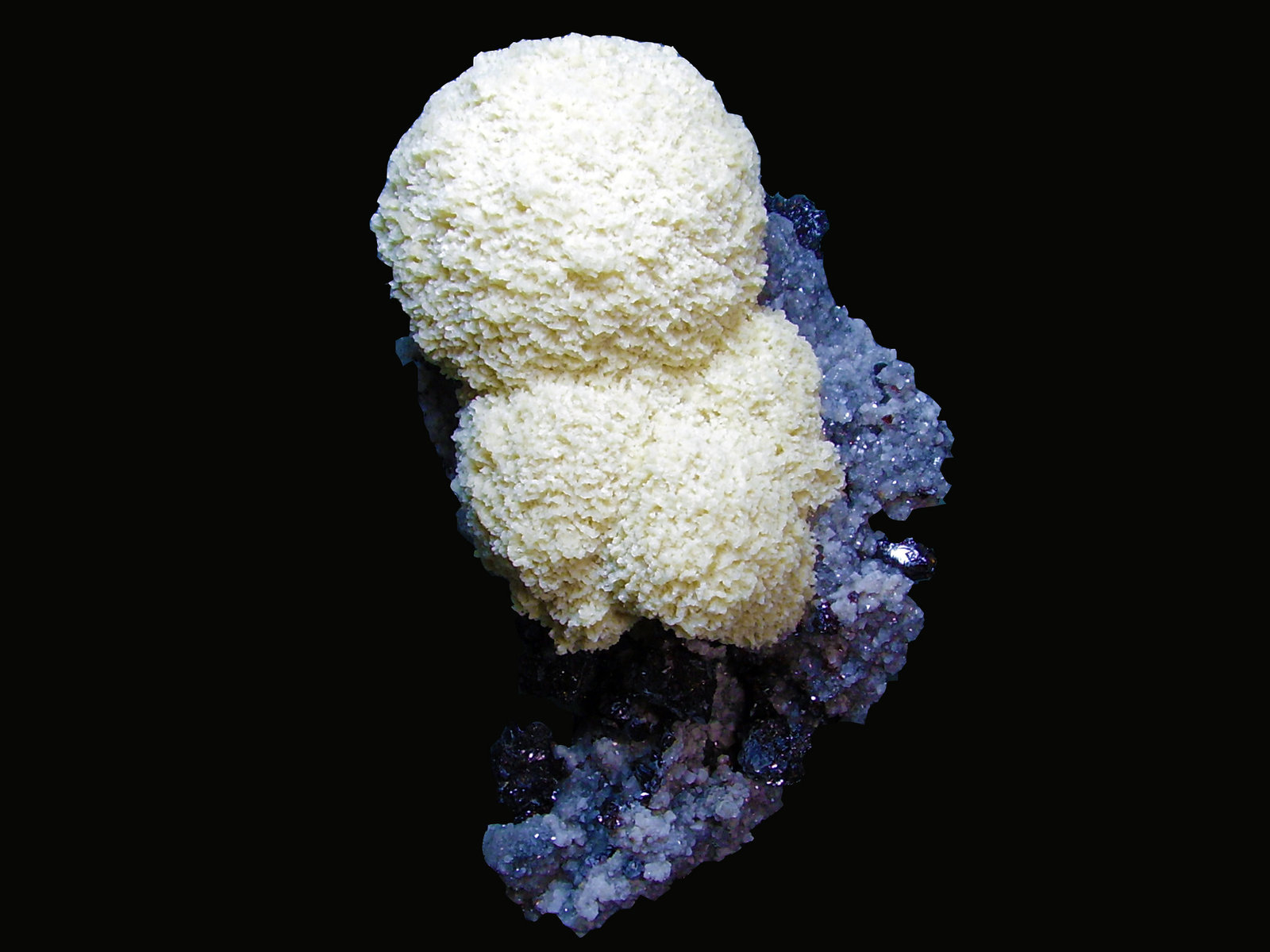 Barita, Esfalerita
20x12 cm
(Autor: geoalfon)