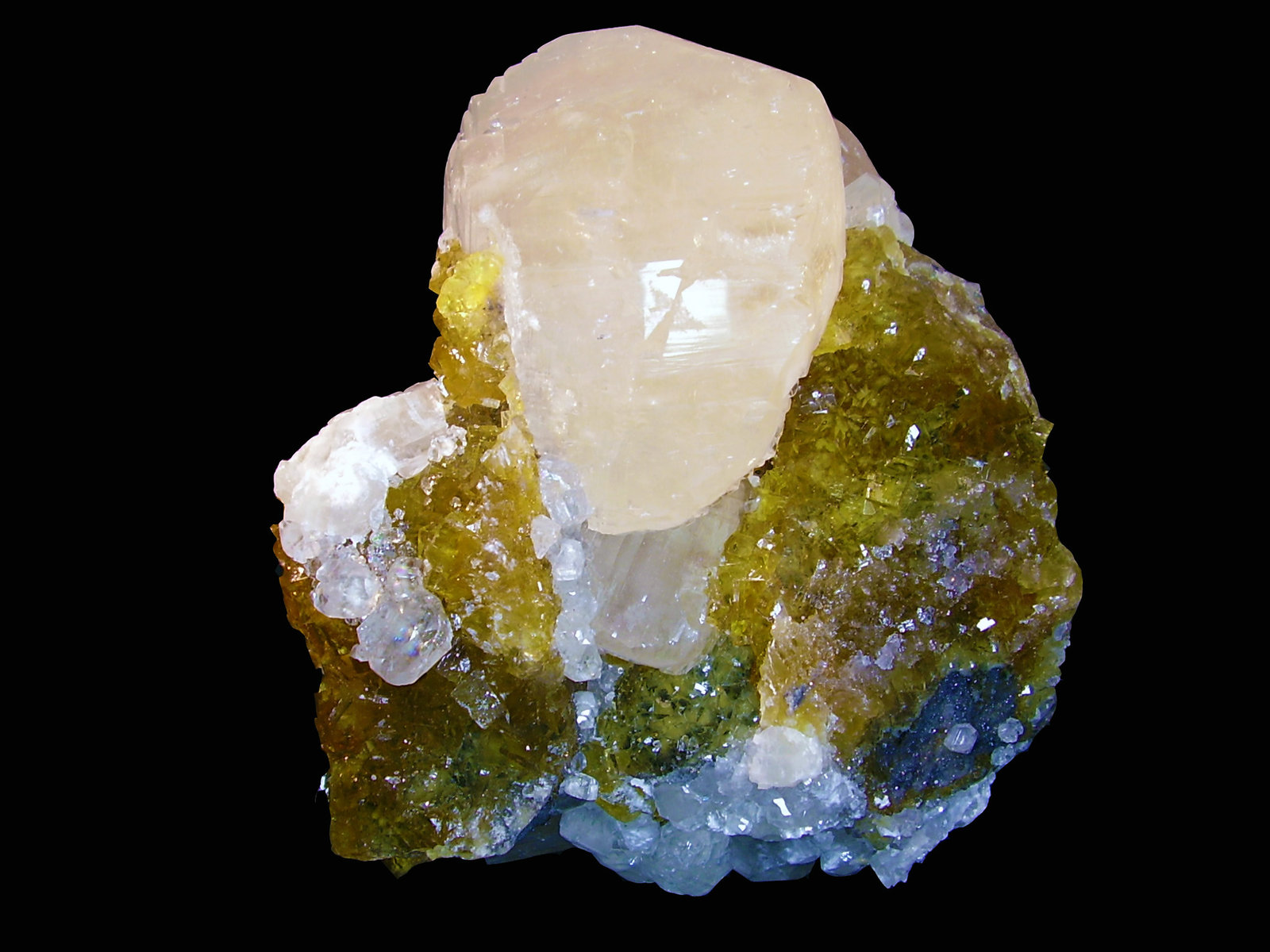Calcita, Fluorita
13,5x13 cm
(Autor: geoalfon)