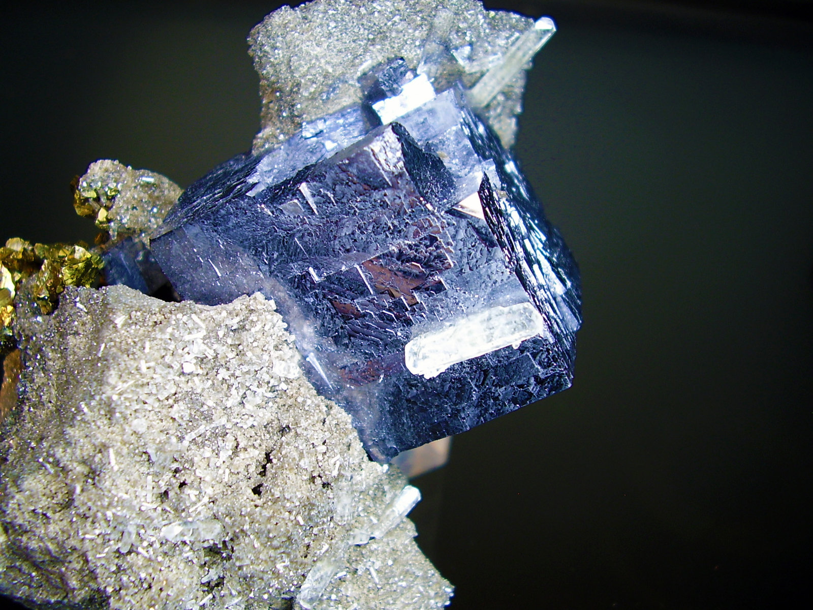 Galena, Calcita
9x6 cm
(Autor: geoalfon)