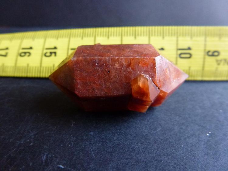 Cuarzo (variedad jacinto de compostela)
4,5 cm.
(Autor: javier ruiz martin)