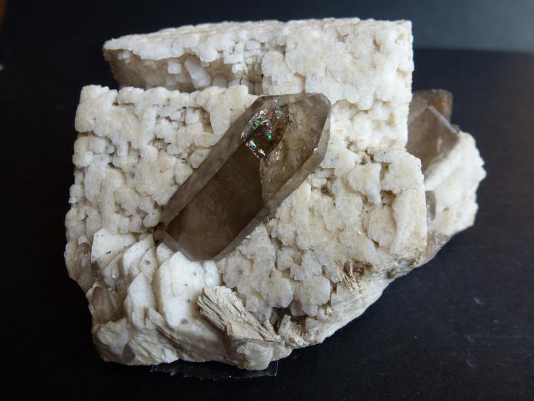 Microclina y Cuarzo
8 x 8 cm.
(Autor: javier ruiz martin)
