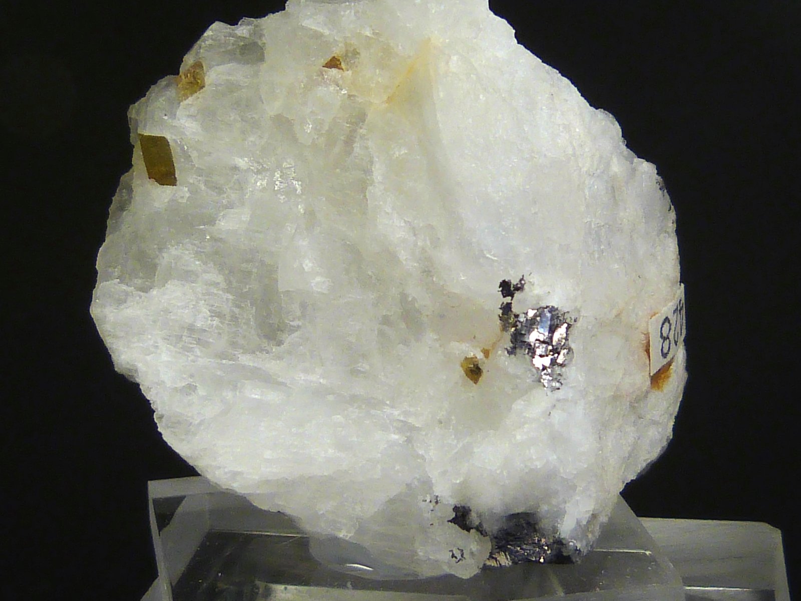 Fluorita, Siderita
4,5 x 4 x 2 cm.
(Autor: Felipe Abolafia)