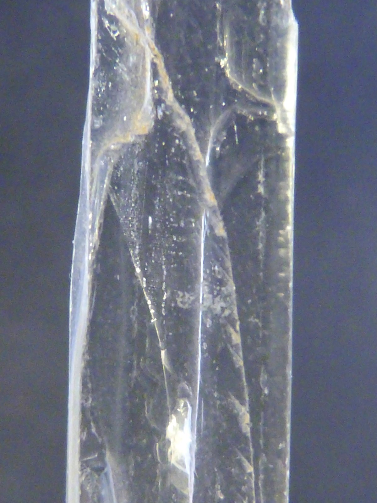 Espodumena
1 x 6 x 0,5 cm.
(Autor: Felipe Abolafia)