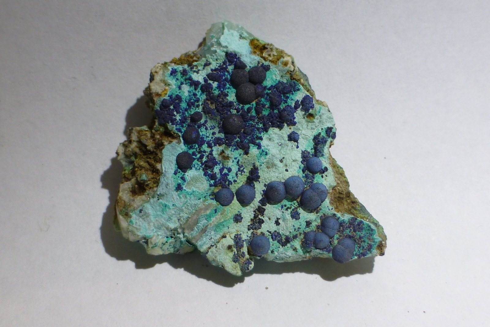 Azurita y alteraciones de cobre
3x3cm aprox.
(Autor: heat00)