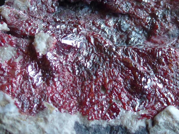 Cinabrio
5 x 4 cm. el área de cristales
(Autor: javier ruiz martin)
