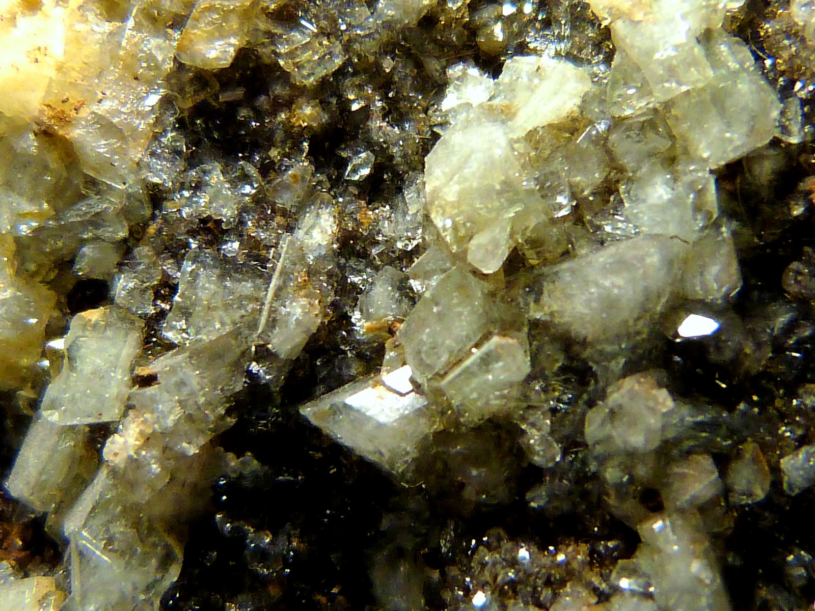 Augelita y siderita
4 x 4 x 2,5 cm.
(Autor: Felipe Abolafia)