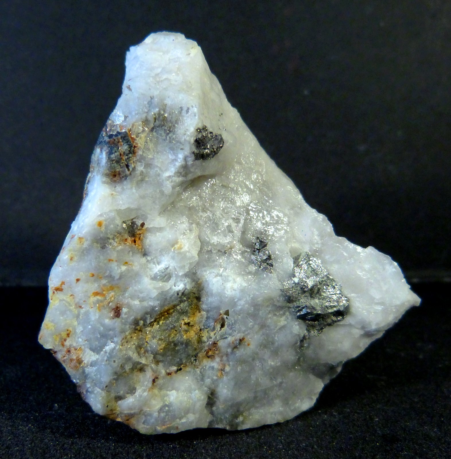 Arsenopirita
5 x 5 x 3,5 cm.
(Autor: Felipe Abolafia)