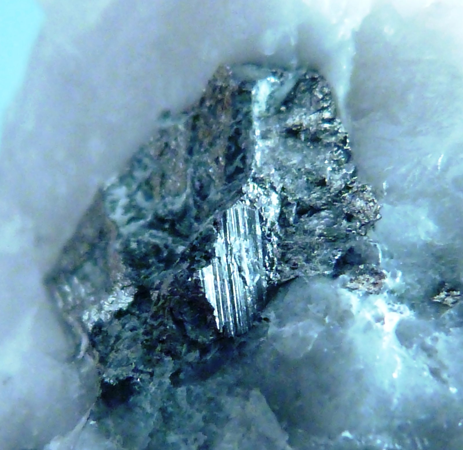 Arsenopirita
5 x 5 x 3,5 cm.
(Autor: Felipe Abolafia)