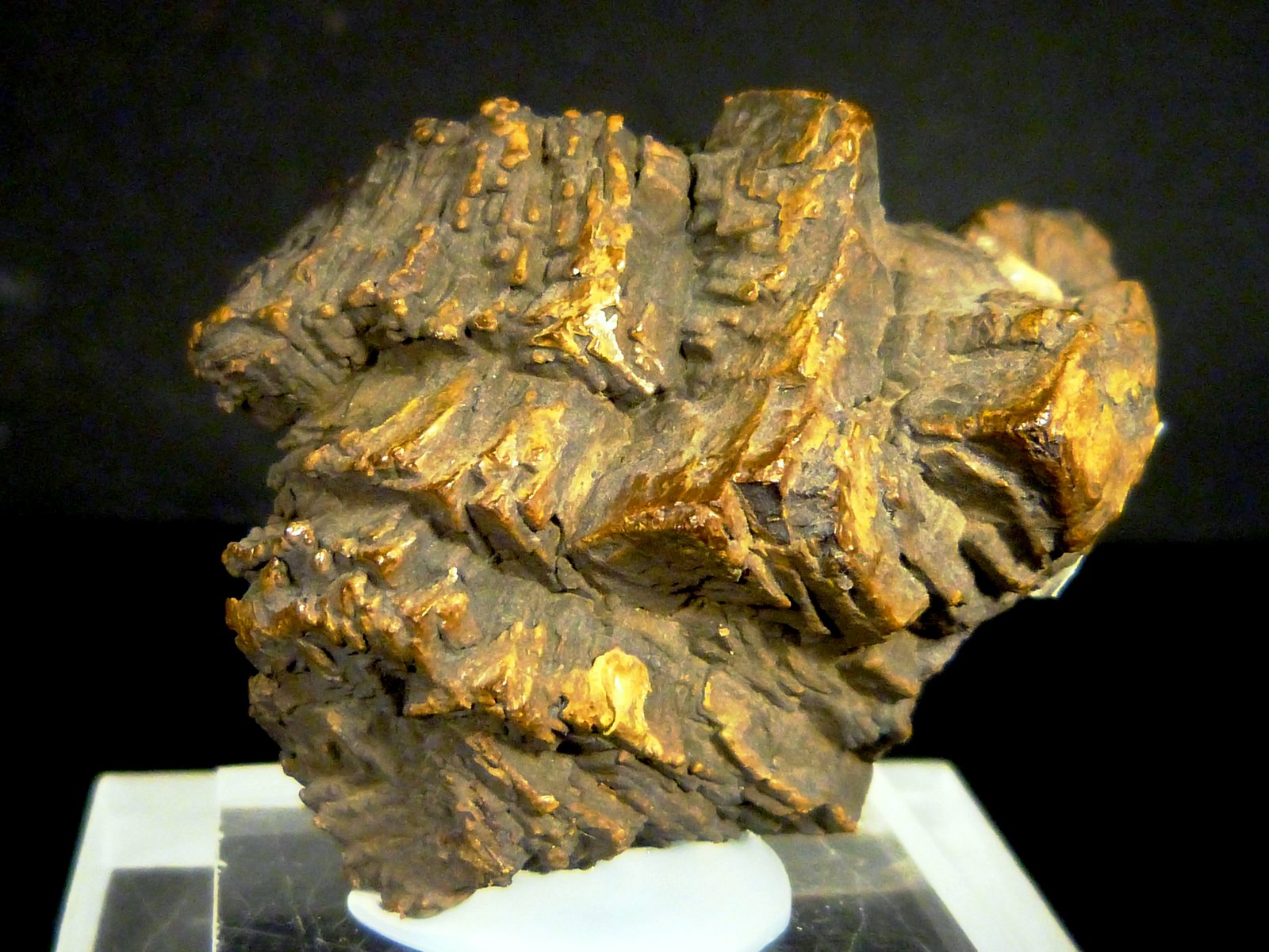 Limonita pseudo. pirita
4,5 x 4 x 2,5 cm.
(Autor: Felipe Abolafia)