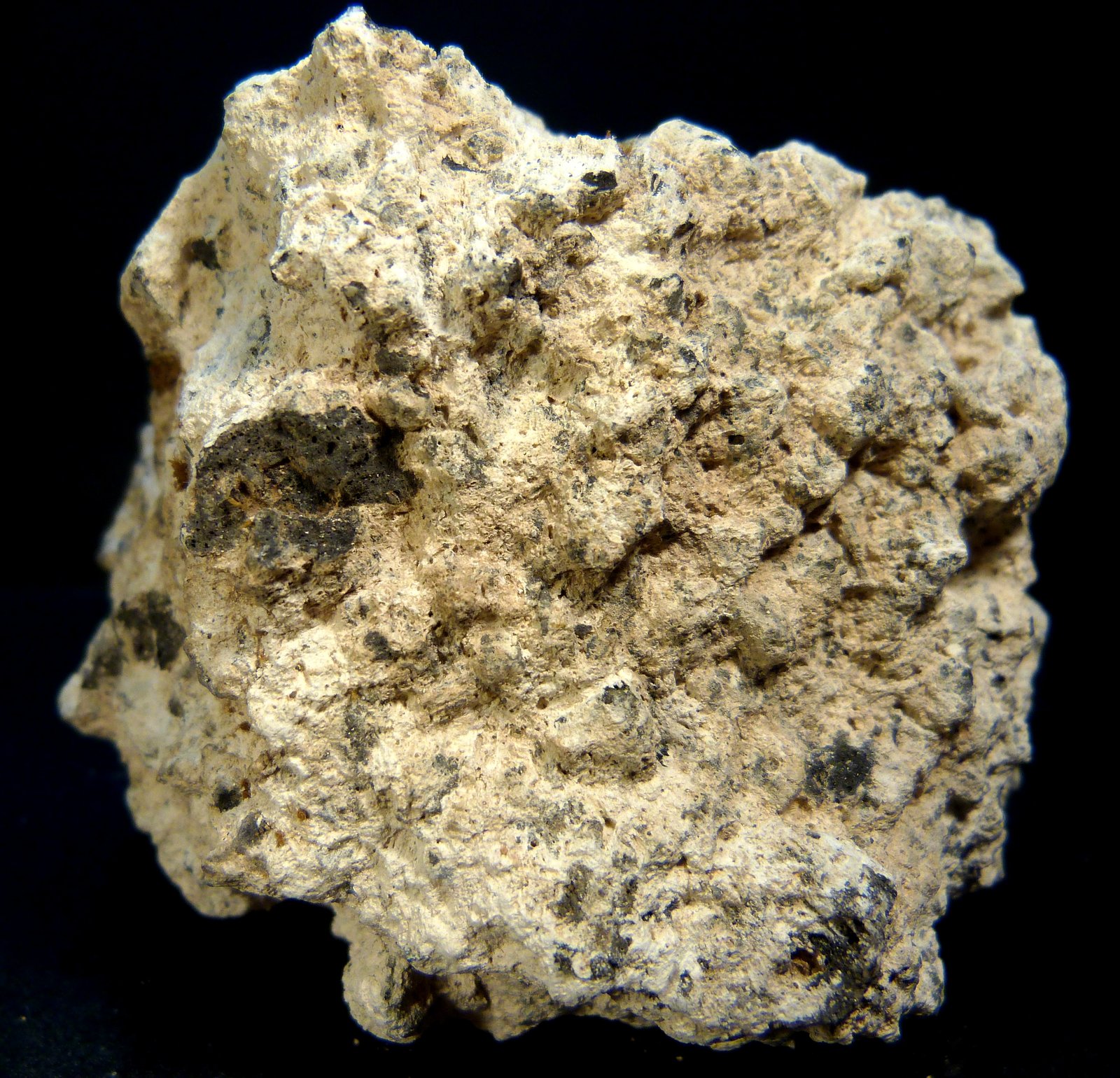 Andesita hidrotermalizada (Bentonita)
7 x 7 x 8 cm.
(Autor: Felipe Abolafia)