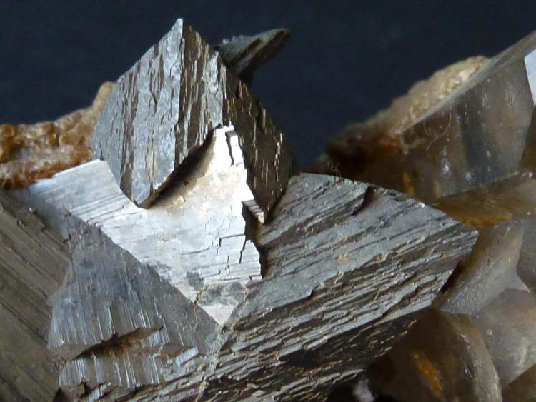 Arsenopirita con Cuarzo y Mica
5 x 4 cm.
(Autor: javier ruiz martin)