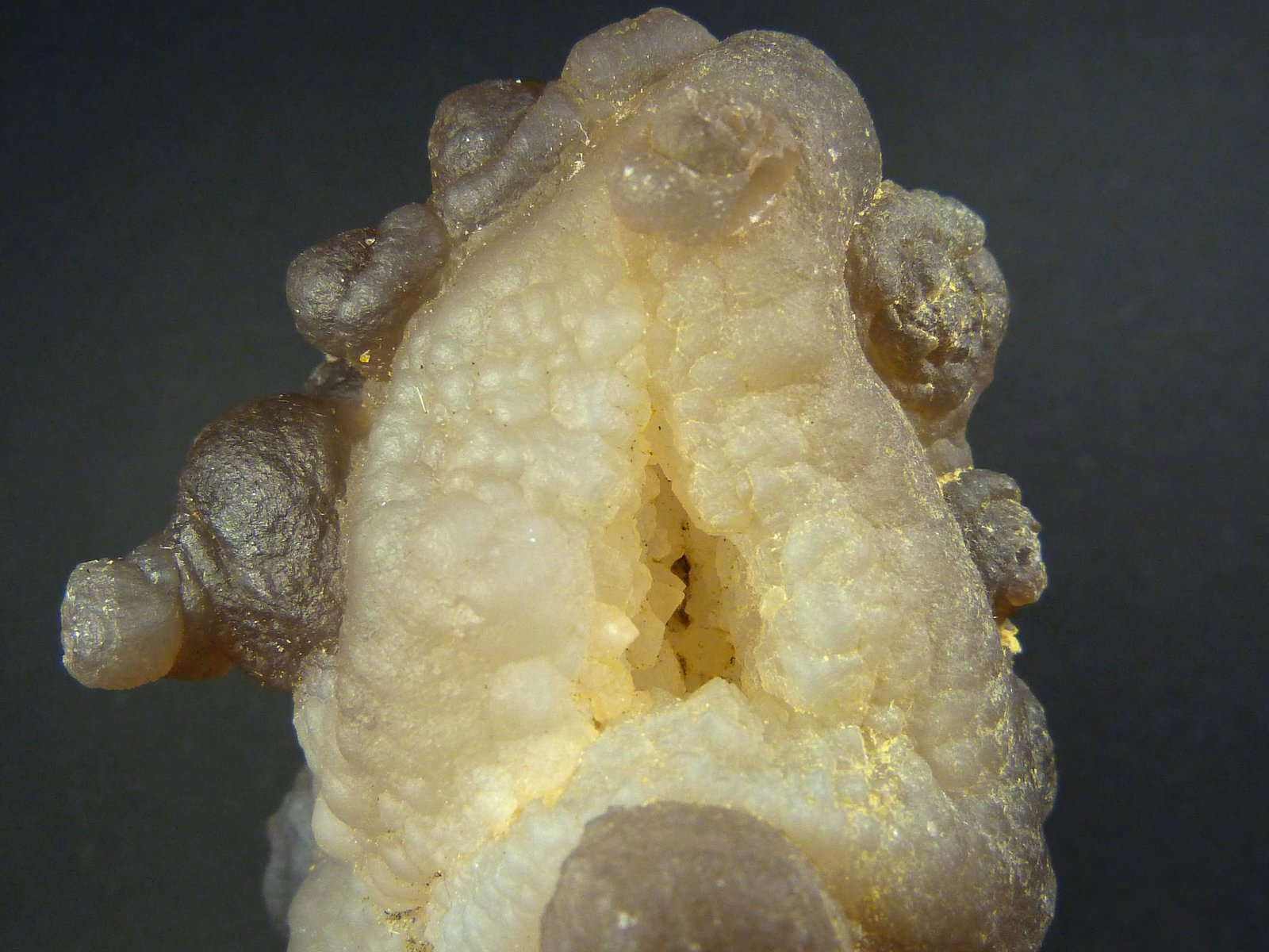 Cuarzo (variedad calcedonia)
7 x 4 x 3,5 cm.
(Autor: Felipe Abolafia)