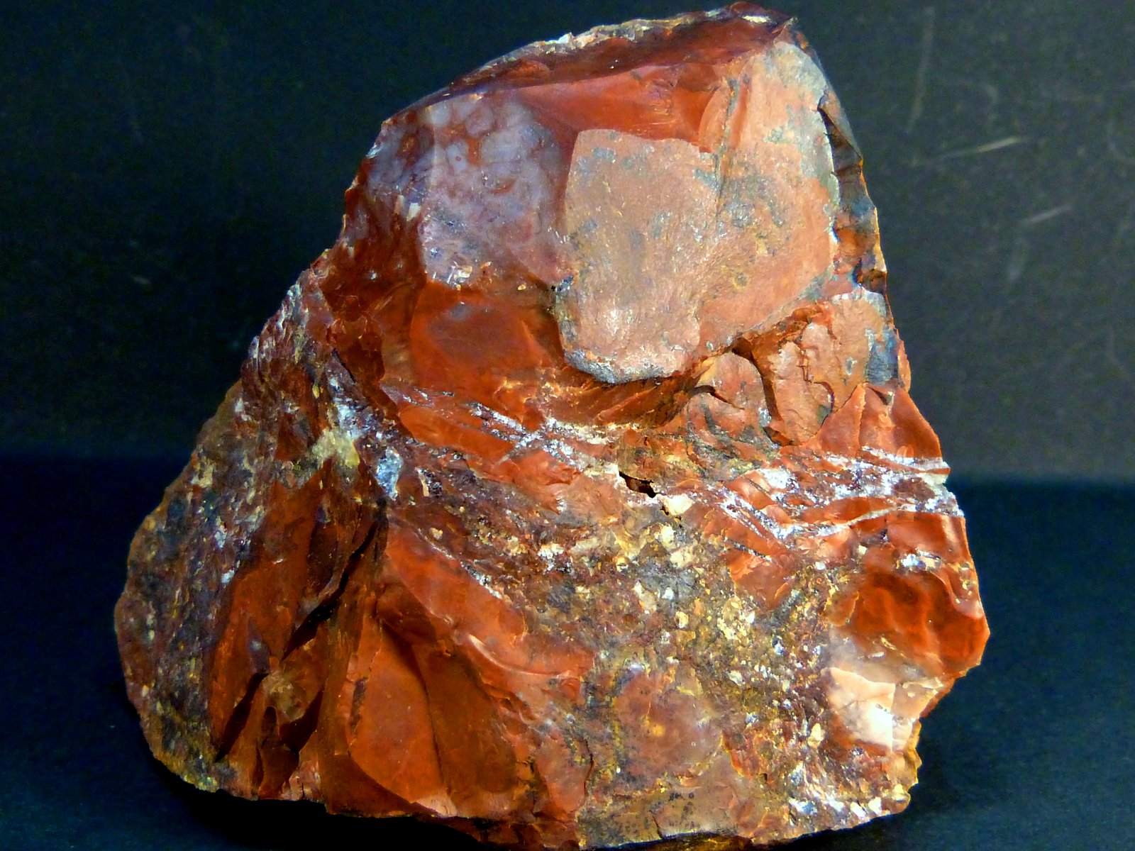 Cuarzo (variedad jaspe)
6,5 x 5 x 6 cm.
(Autor: Felipe Abolafia)
