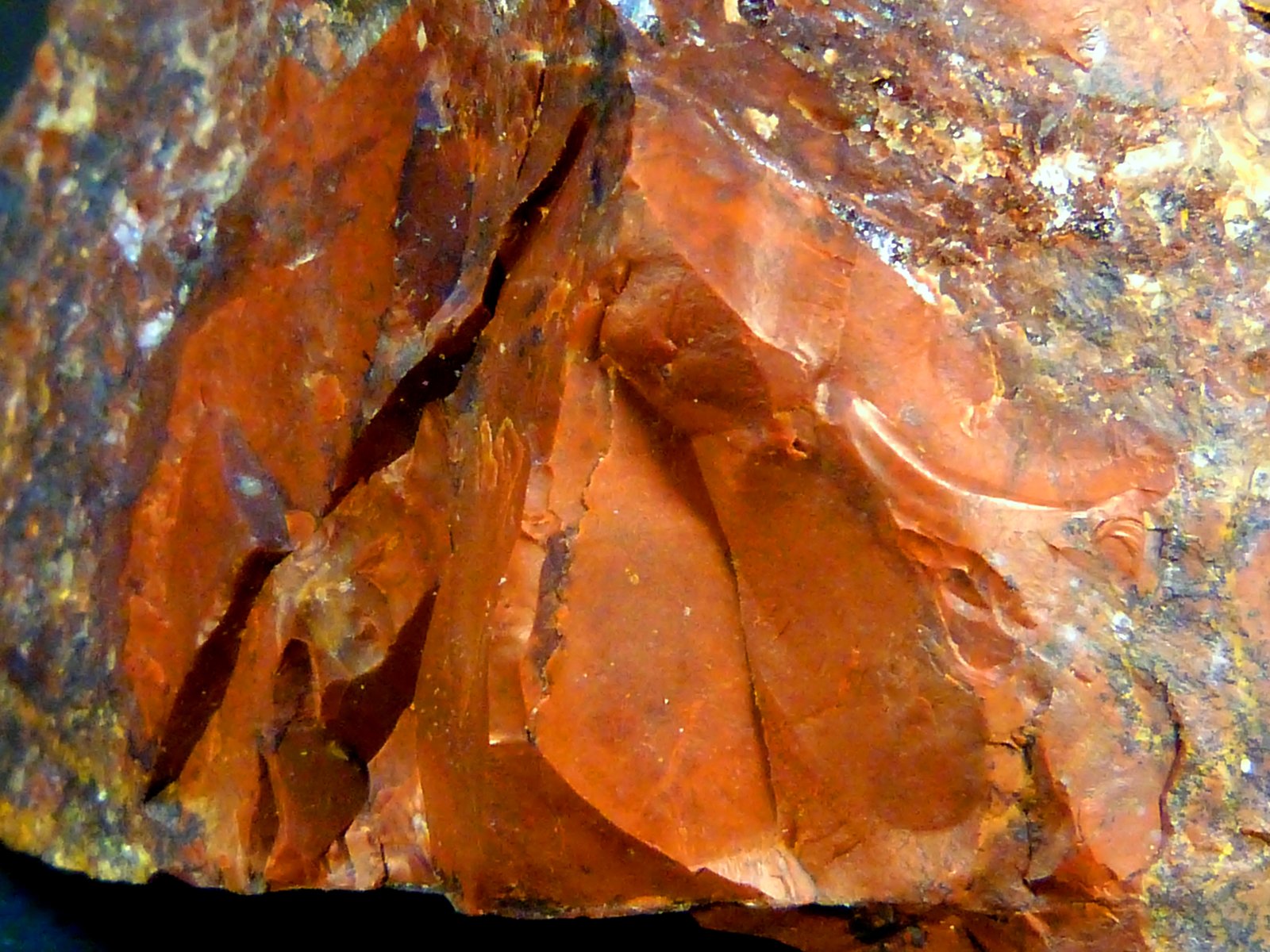 Cuarzo (variedad jaspe)
6,5 x 5 x 6 cm.
(Autor: Felipe Abolafia)