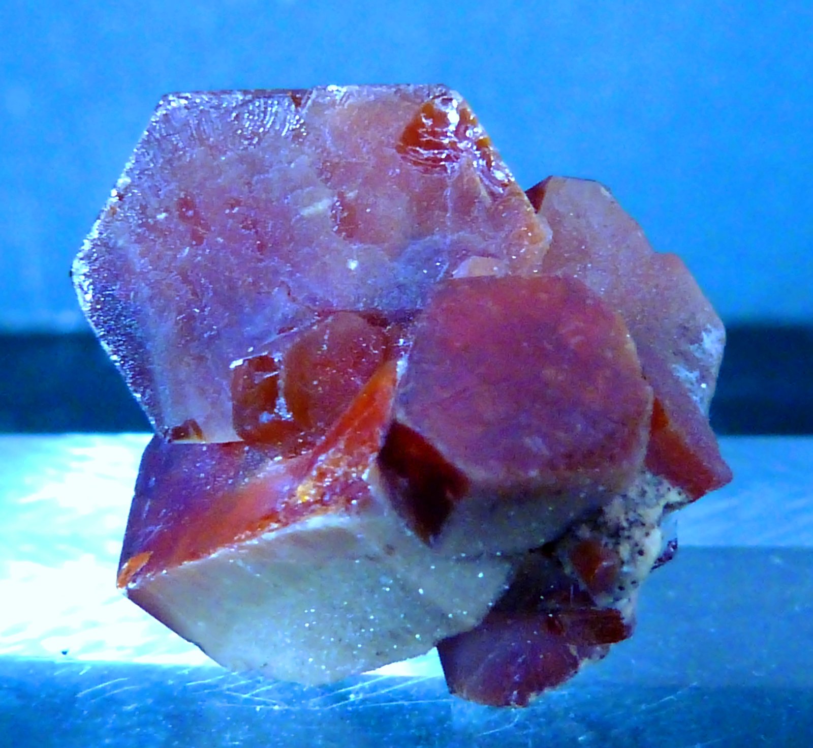 Vanadinita
2 x 2 x 2 cm.
(Autor: Felipe Abolafia)