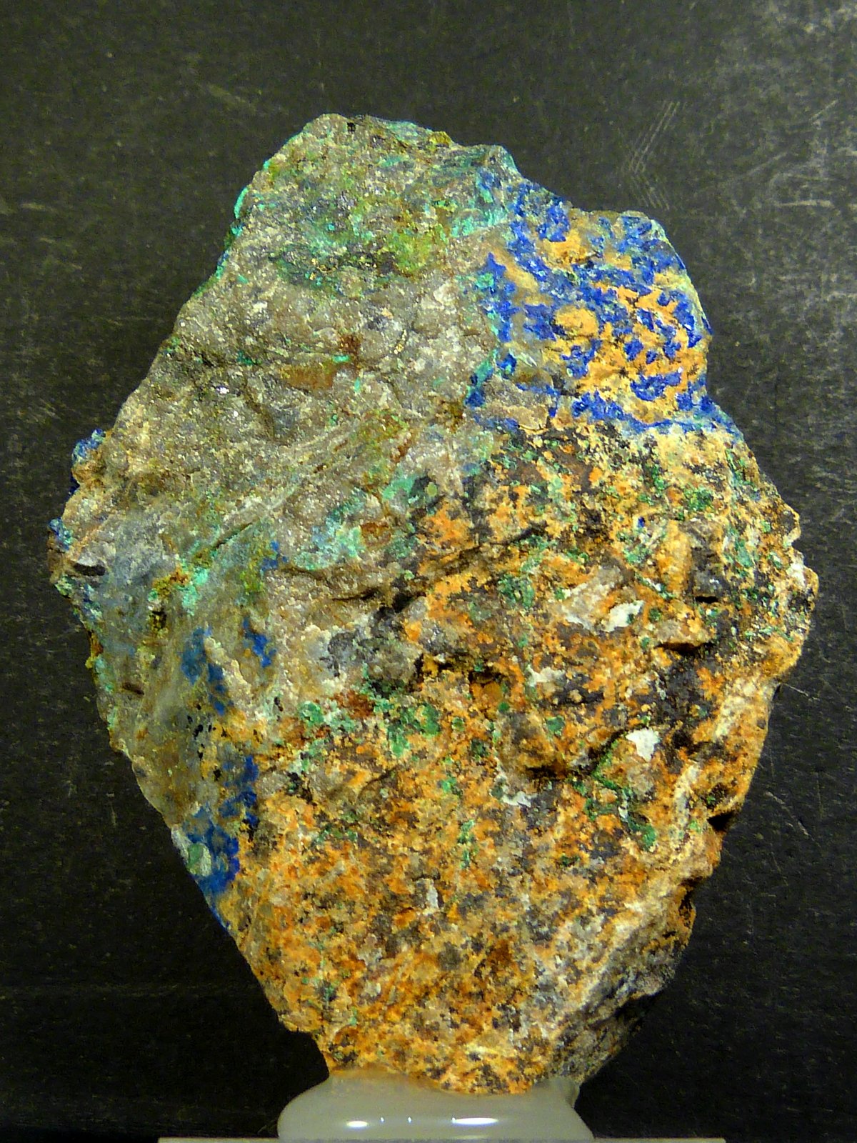 Azurita y Malaquita
4,5 x 6,5 x 3 cm.
(Autor: Felipe Abolafia)