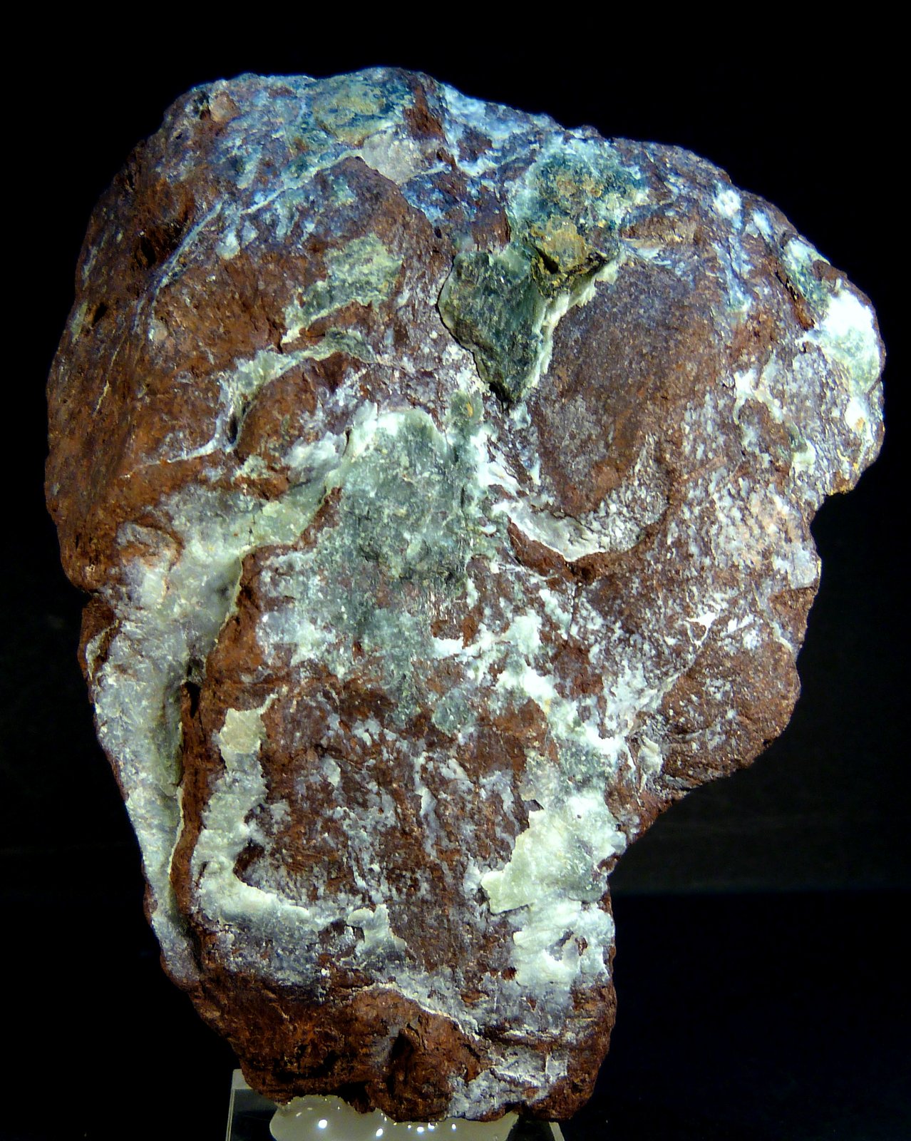 bauxita (hidróxidos/óxidos de aluminio)
9 x 7 x 3,5 cm.
(Autor: Felipe Abolafia)